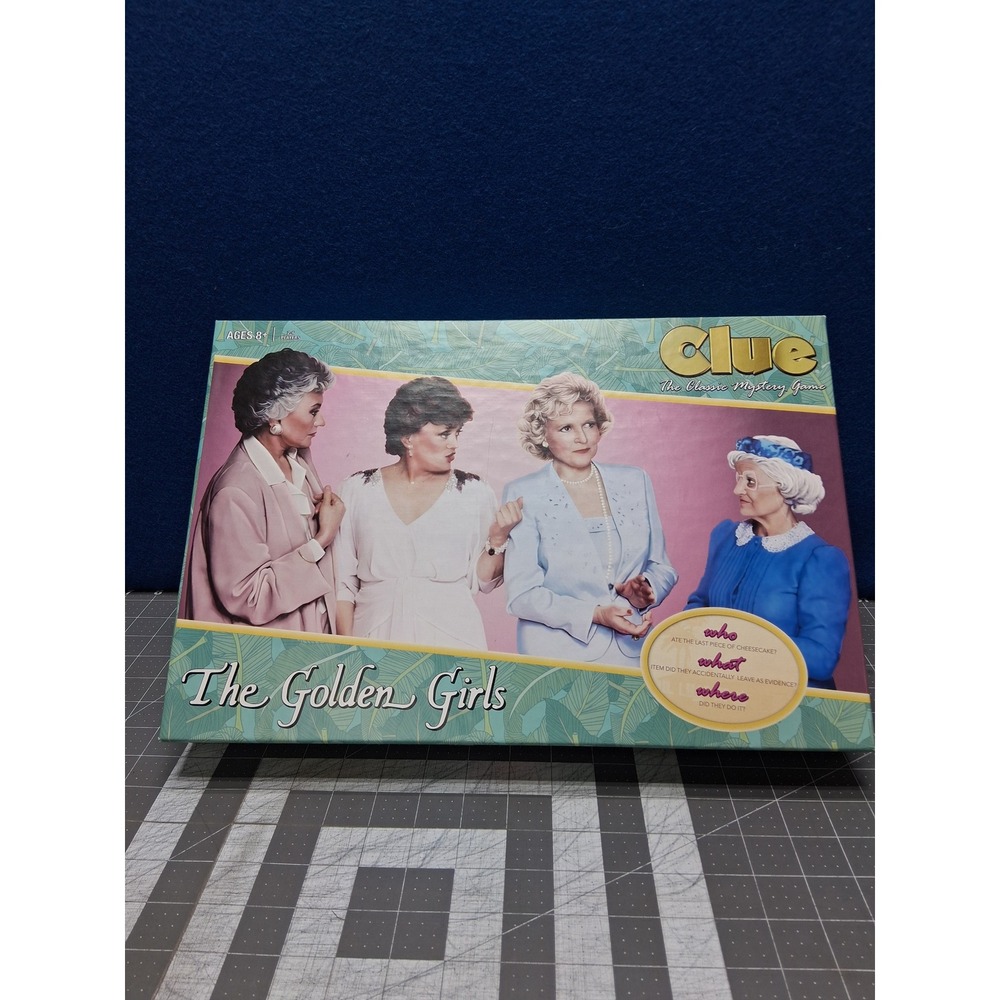 USAopoly Clue The Golden Girls Board Game Multi Mystery Strategy Game